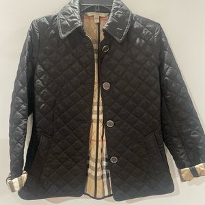Small Burberry quilted jacket